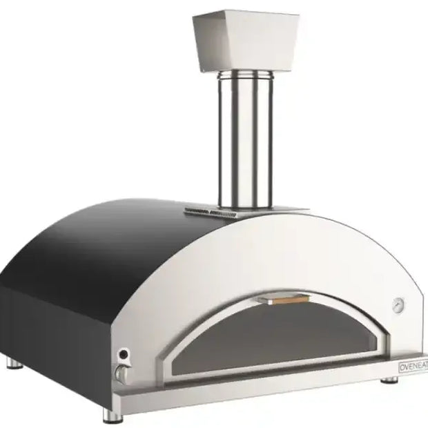 Gri 5 Pizza'lı Gazlı Fırın