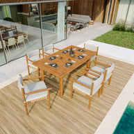 Icon Teak Bahçe Masa Takımı-240 Cm