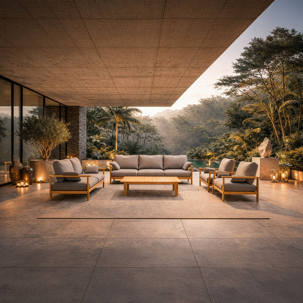 Icon Teak Bahçe Koltuk Takımı