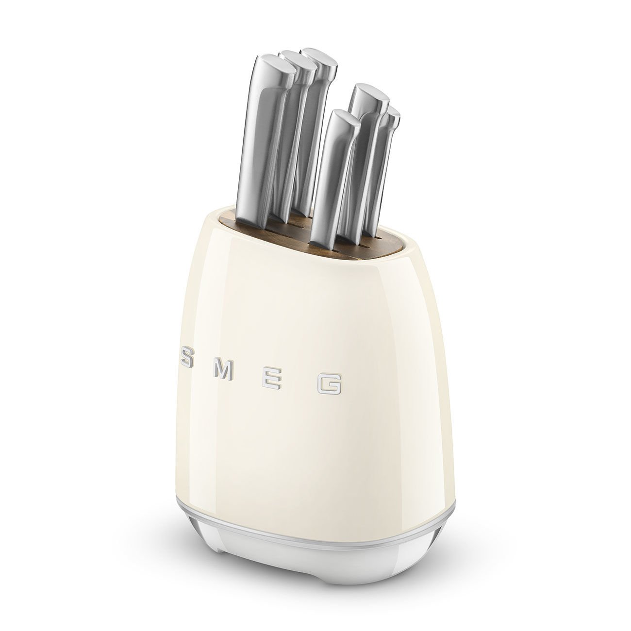 Smeg Krem Standlı Bıçak Seti