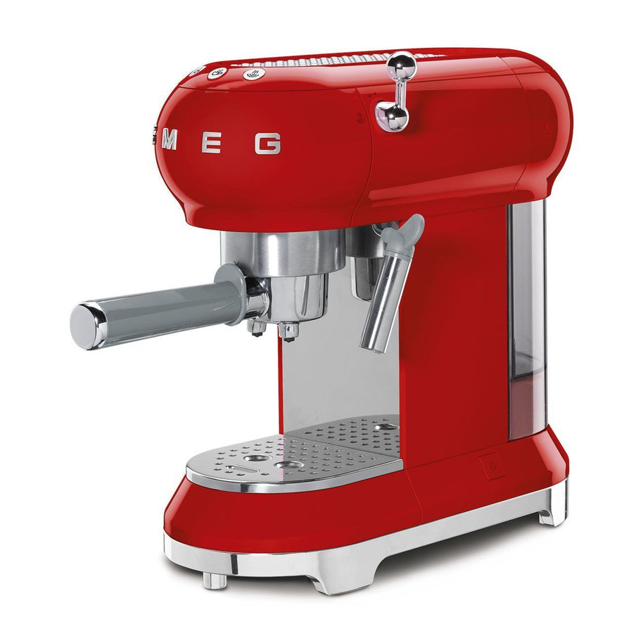 Smeg Kırmızı Espresso Kahve Makinesi
