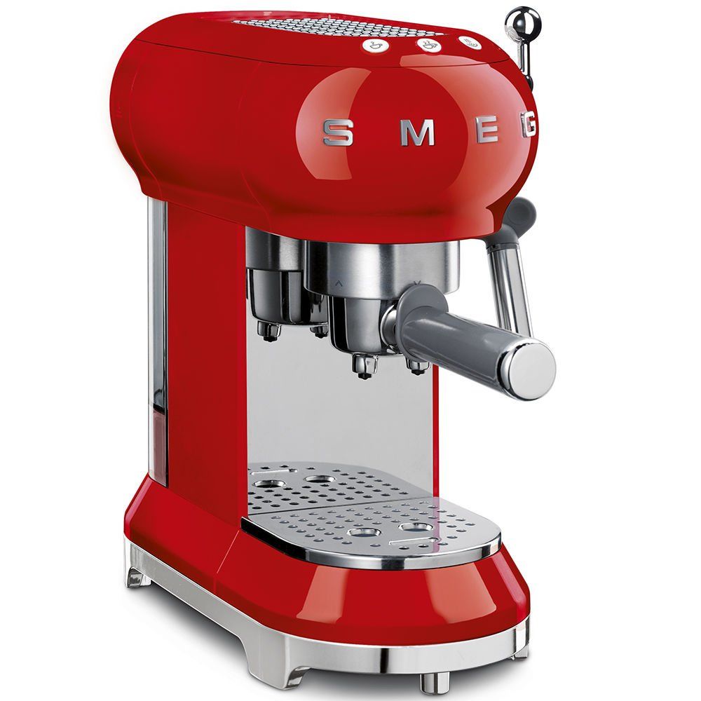 Smeg Kırmızı Espresso Kahve Makinesi