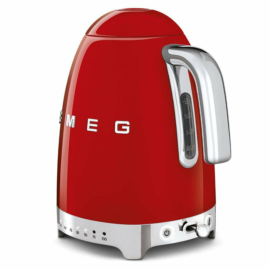 Smeg Kırmızı Isı Ayarlı Kettle