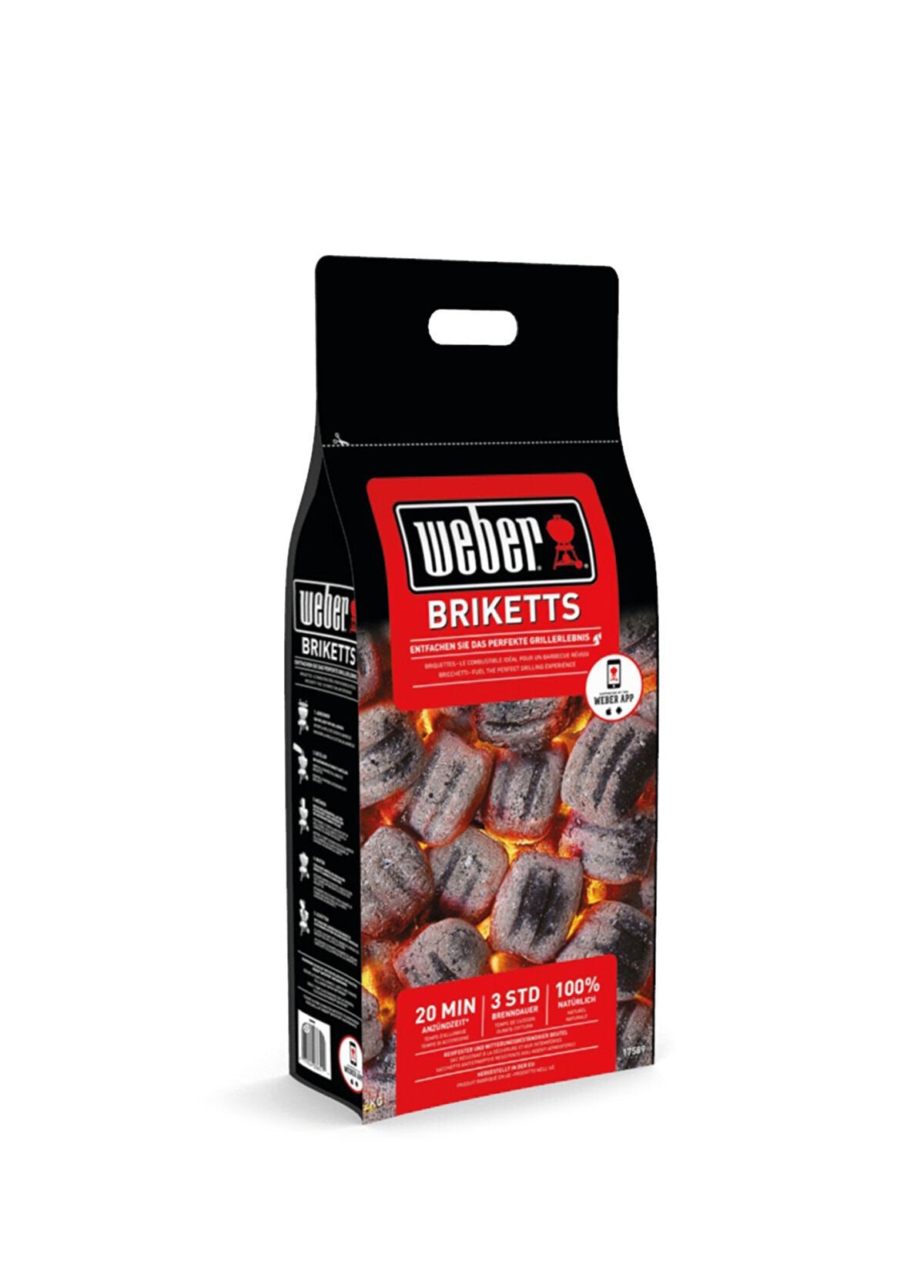 Weber Brıquette Mangal Kömürü 4 kg