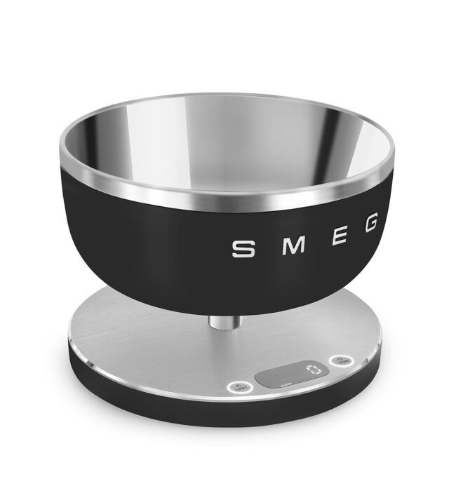 Smeg Mutfak Tartısı Mat Siyah