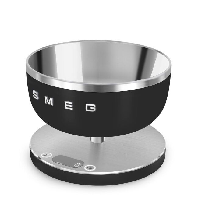 Smeg Mutfak Tartısı Mat Siyah