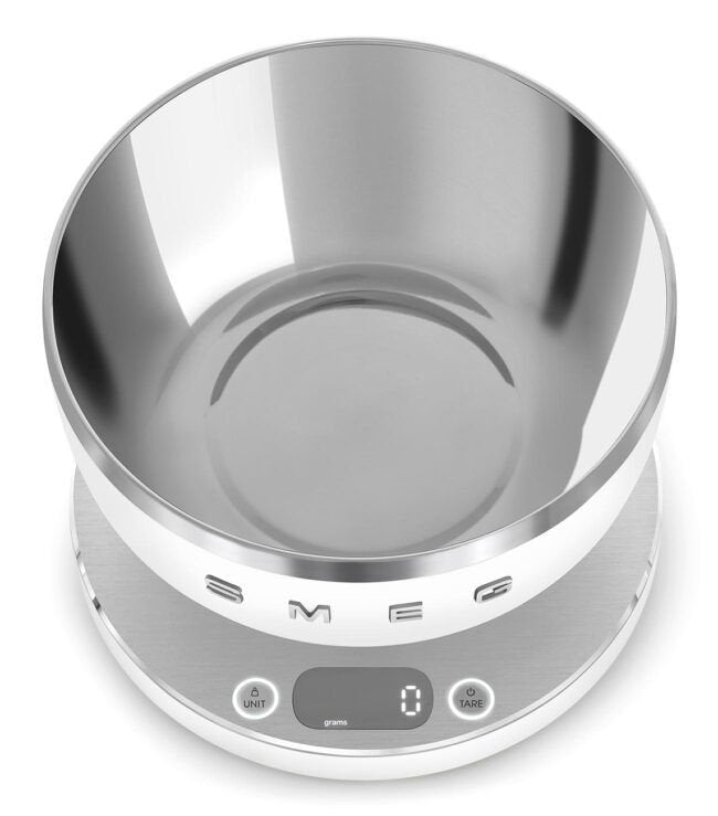 Smeg Mutfak Tartısı Mat Beyaz