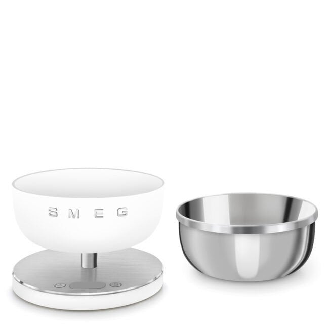 Smeg Mutfak Tartısı Mat Beyaz