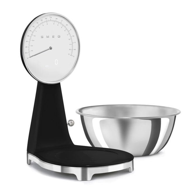 Smeg Mutfak Tartısı Siyah