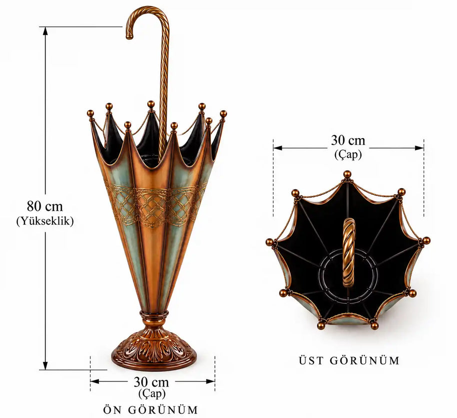 Metal Küçük Şemsiyelik