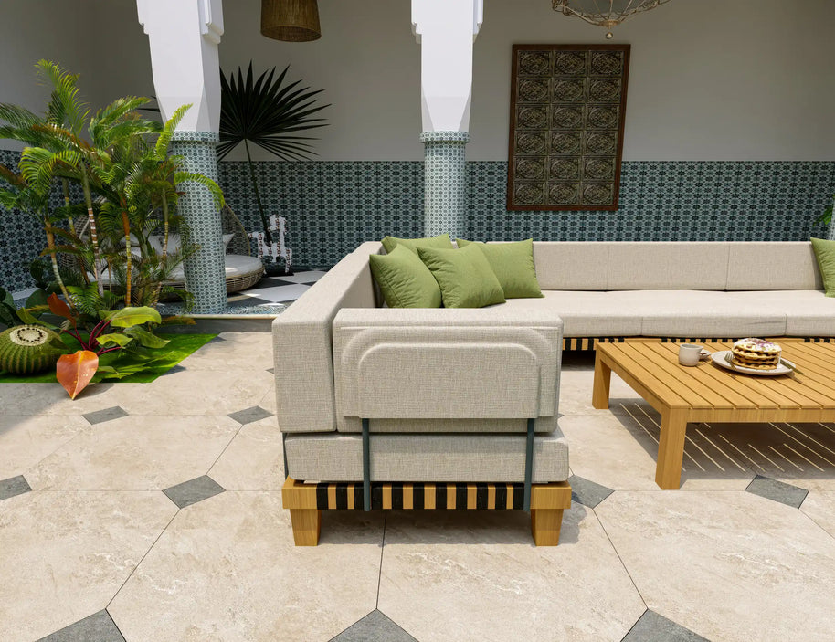 Langkawi Teak Bahçe Köşe Koltuk Takımı
