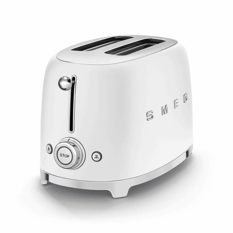 Smeg Mat Beyaz 2x1 Ekmek Kızartma Makinesi