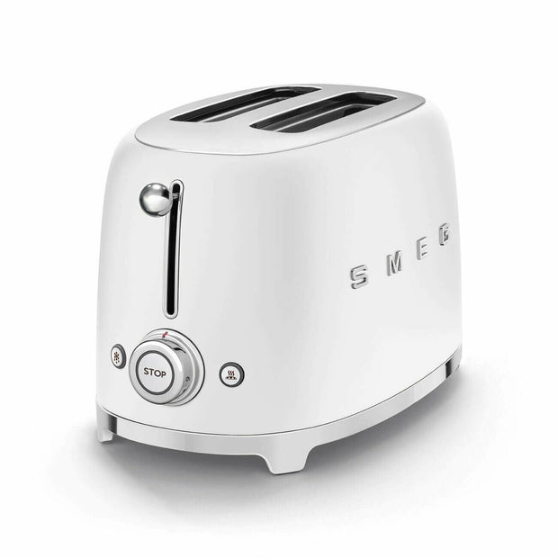 Smeg Mat Beyaz 2x1 Ekmek Kızartma Makinesi