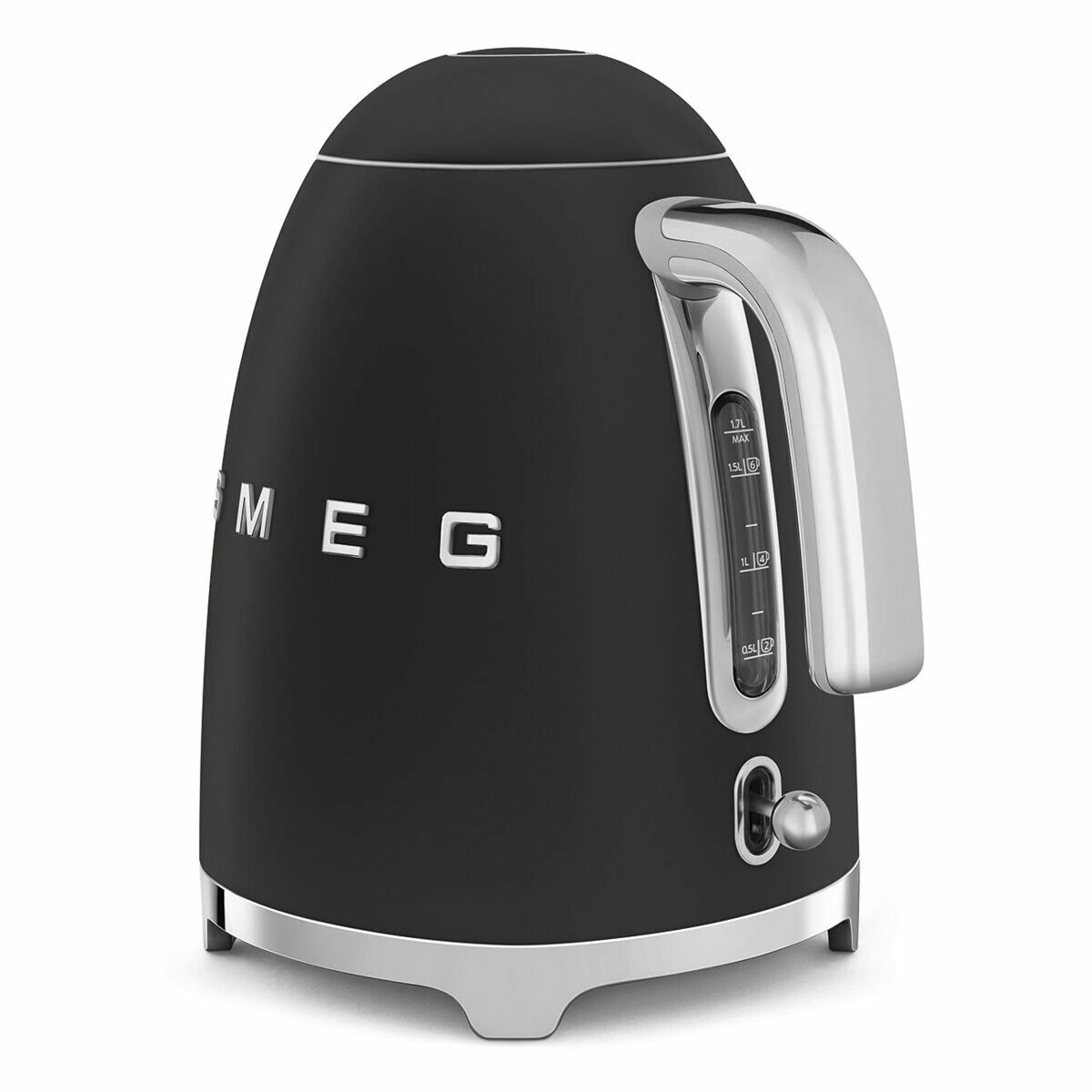 Smeg Mat Siyah Kettle