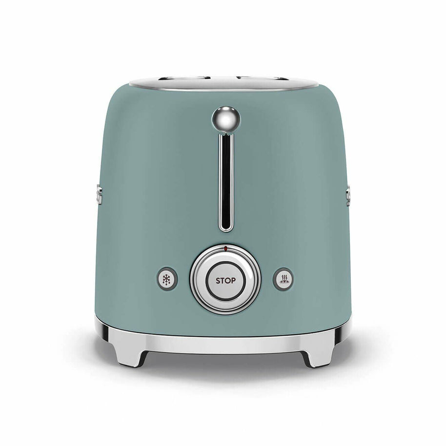 Smeg Mat Zümrüt Yeşil 2x1 Ekmek Kızartma Makinesi