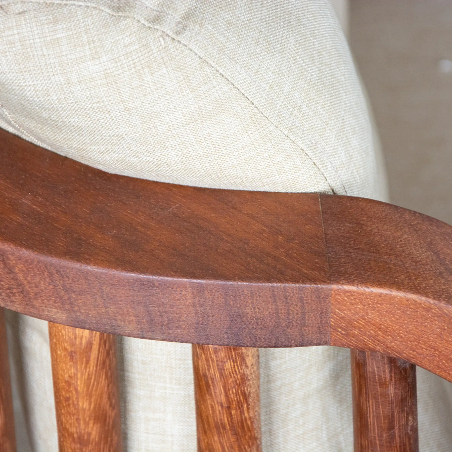 Retro Teak Bahçe Koltuk Takımı