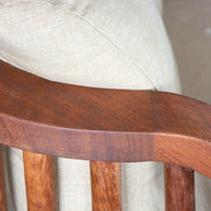 Retro Teak Bahçe Koltuk Takımı