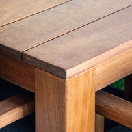 Langkawi Teak Bahçe Masa Takımı-220 Cm