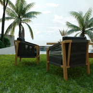 Mira Teak Bahçe Masa Takımı-230 Cm