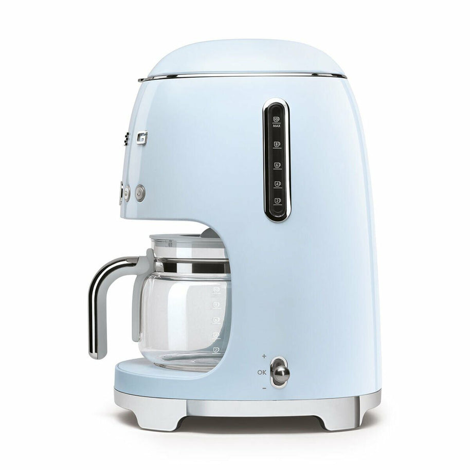 Smeg Pastel Mavi Filtre Kahve Makinesi
