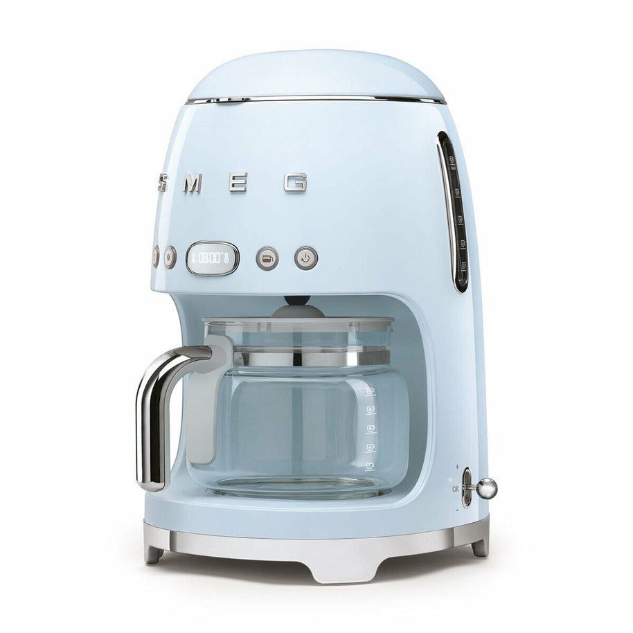 Smeg Pastel Mavi Filtre Kahve Makinesi