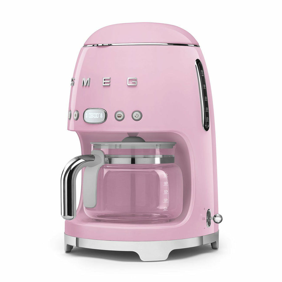 Smeg Pembe Filtre Kahve Makinesi