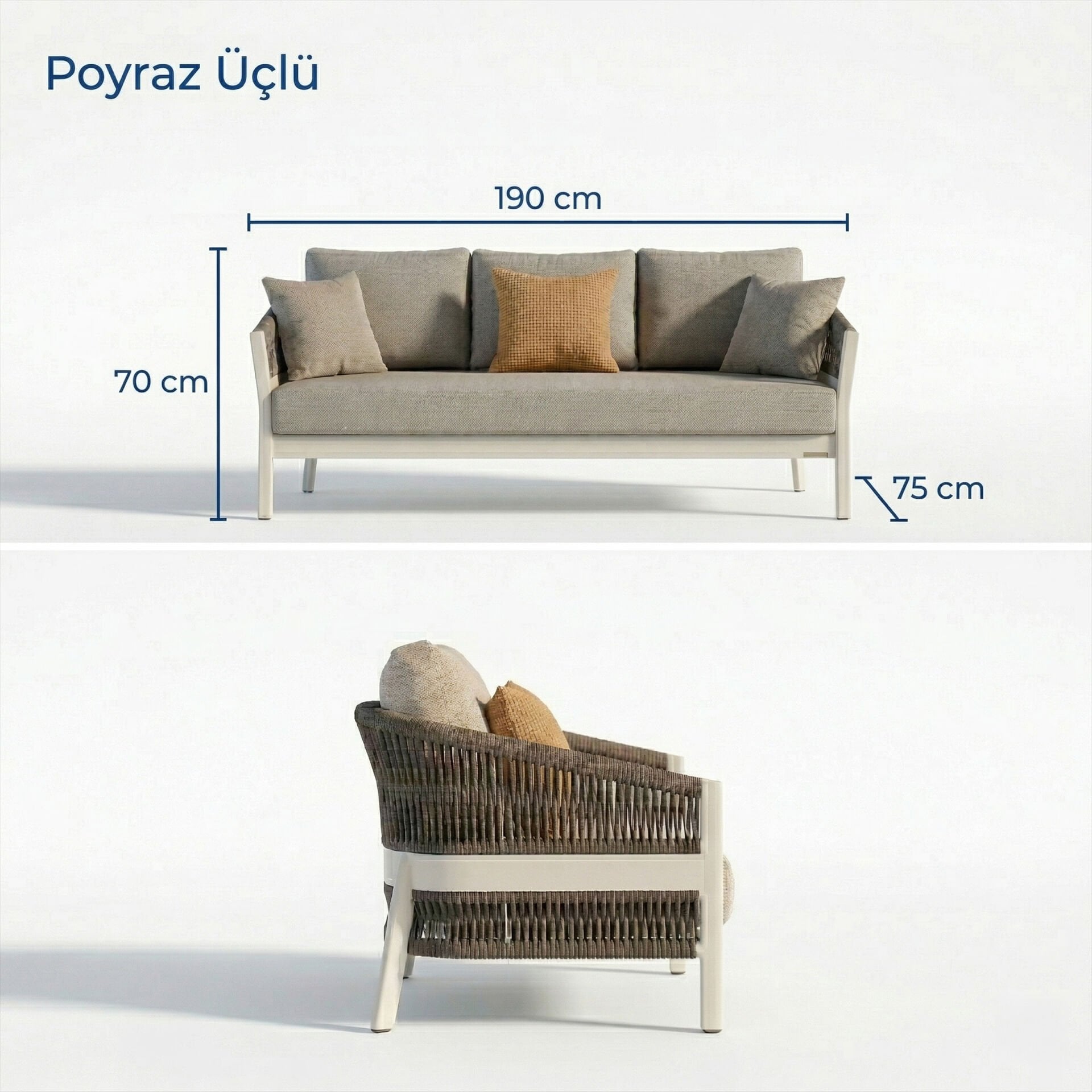 Poyraz Bahçe Koltuk Takımı