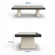 Poyraz Bahçe Masa Takımı-250 Cm