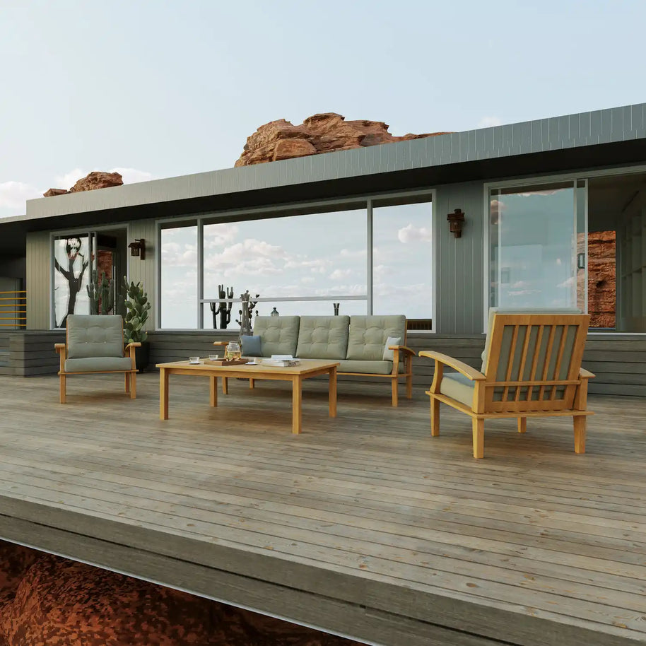 Queens Teak Bahçe Koltuk Takımı