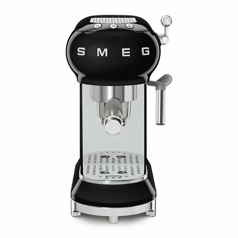 Smeg Siyah Espresso Kahve Makinesi
