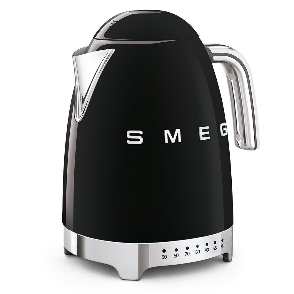 Smeg Siyah Isı Ayarlı Kettle