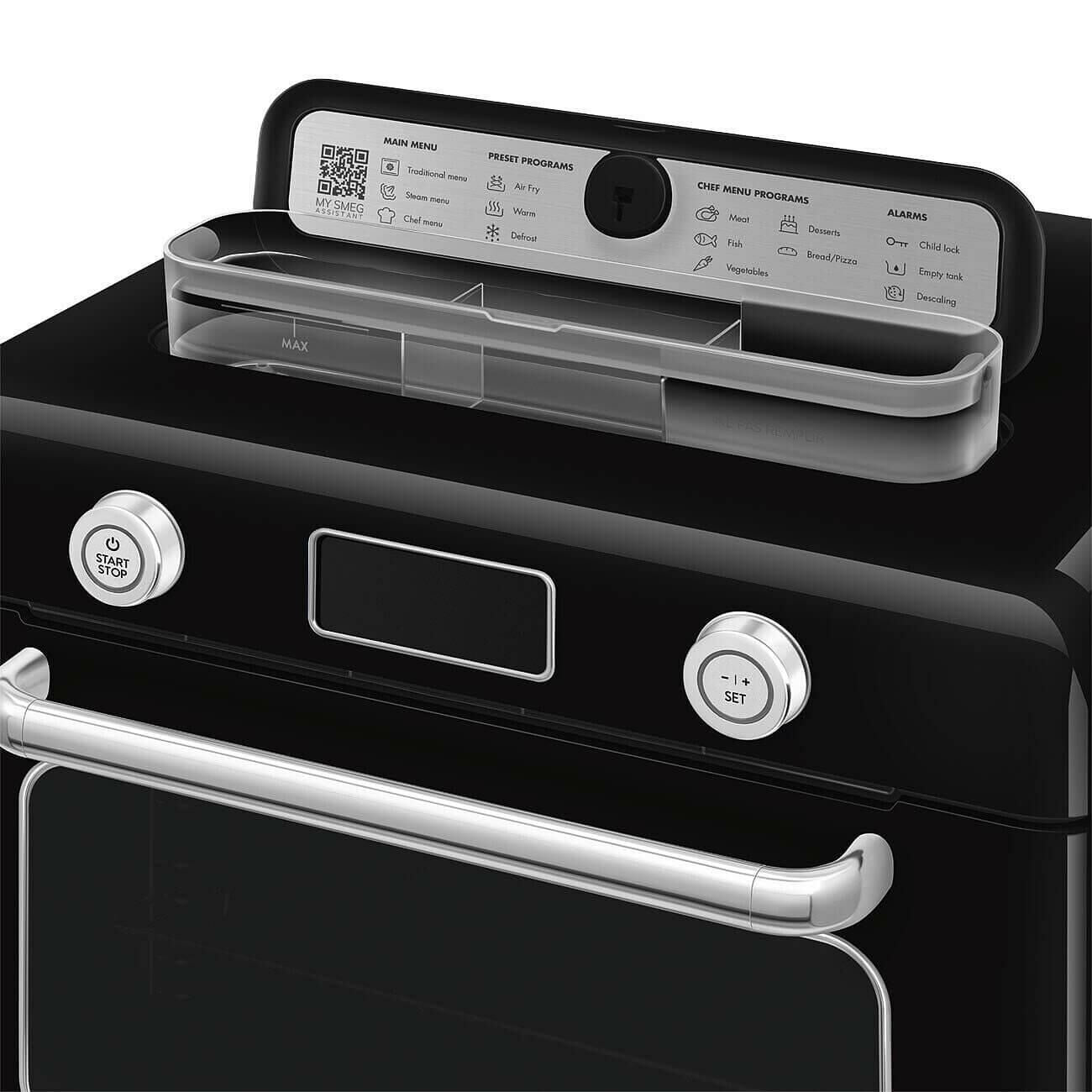 Smeg Siyah Tezgah Üstü Mini Fırın