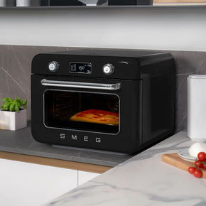 Smeg Siyah Tezgah Üstü Mini Fırın