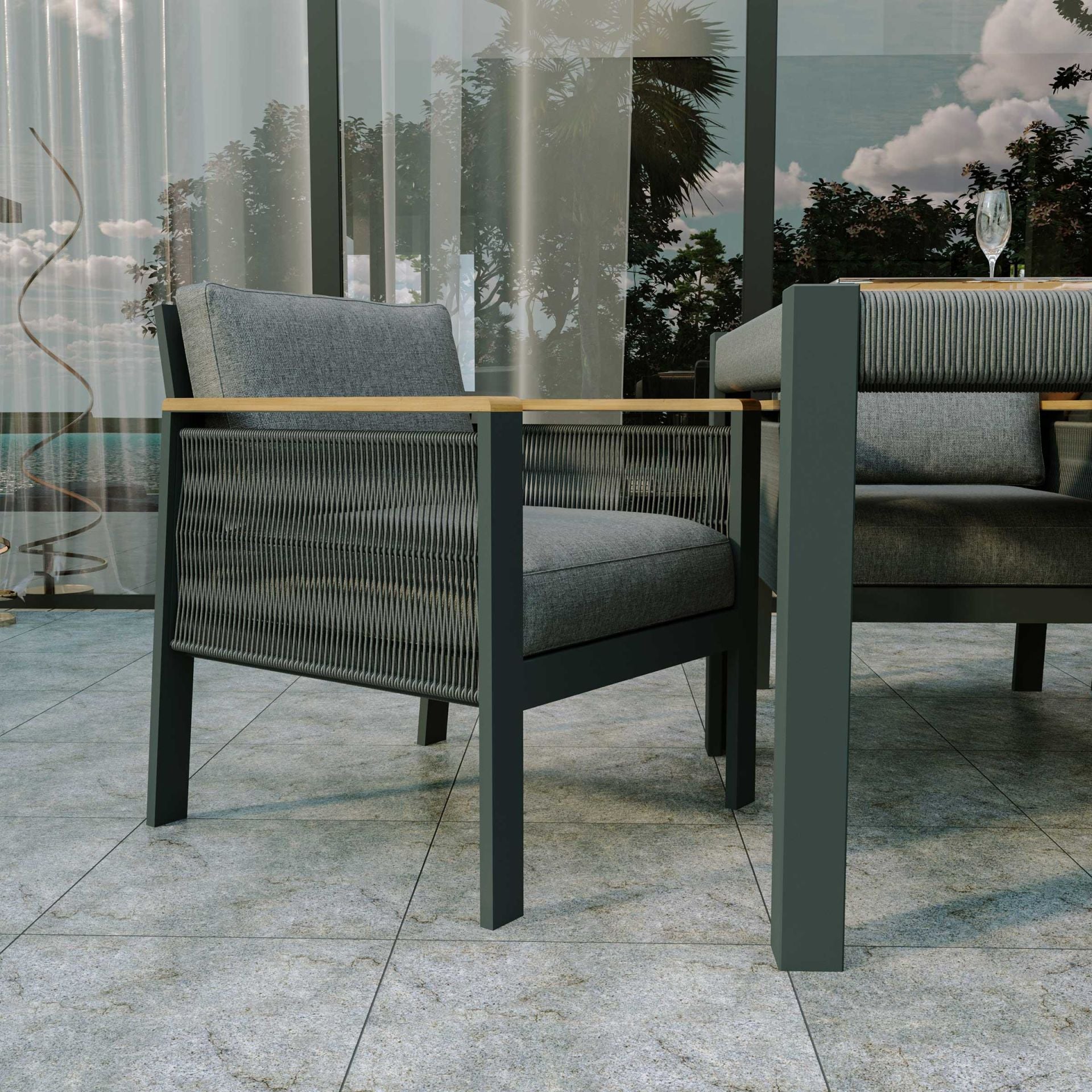 Tokyo Bahçe Masa Takımı-250 Cm