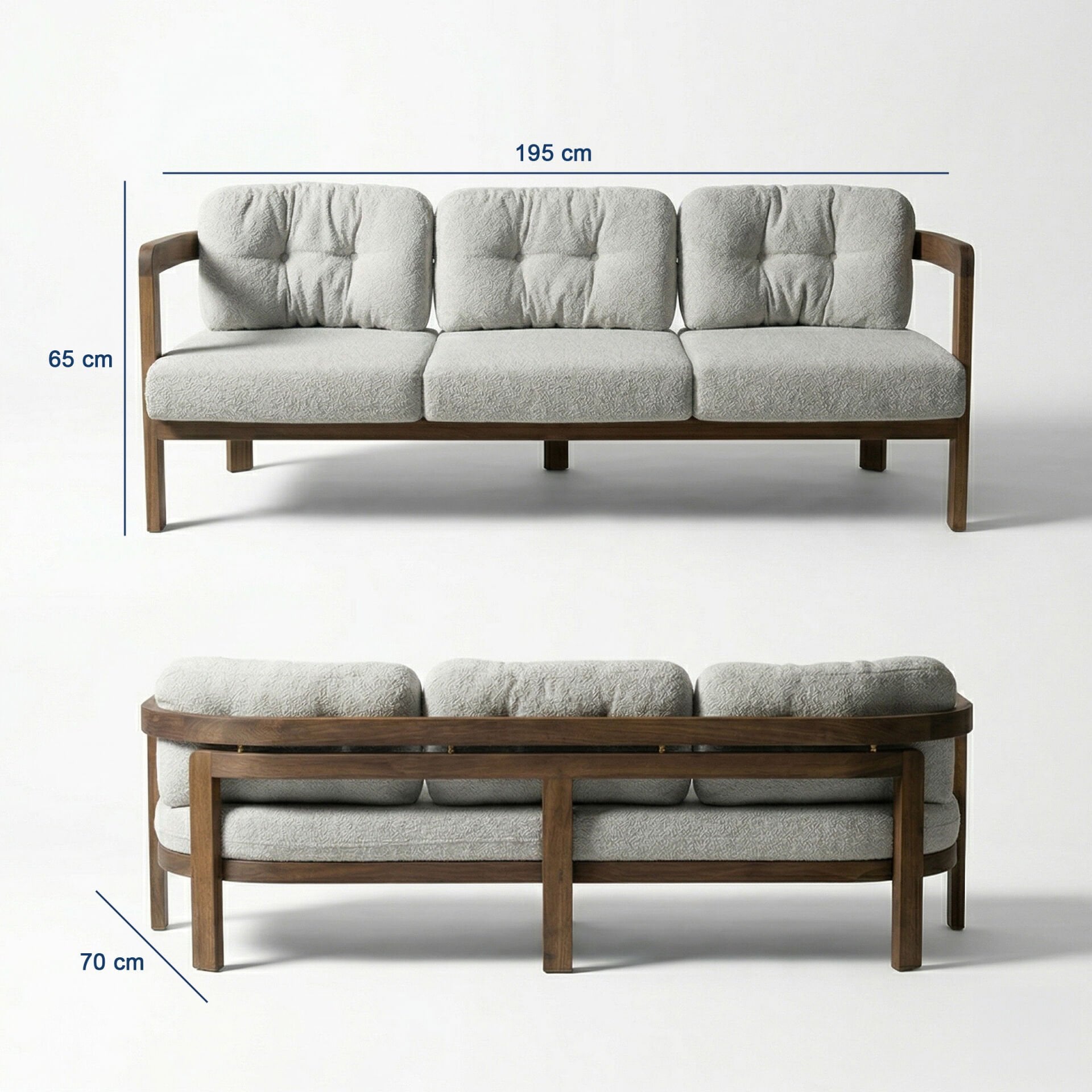 Viyana Teak Bahçe Koltuk Takımı