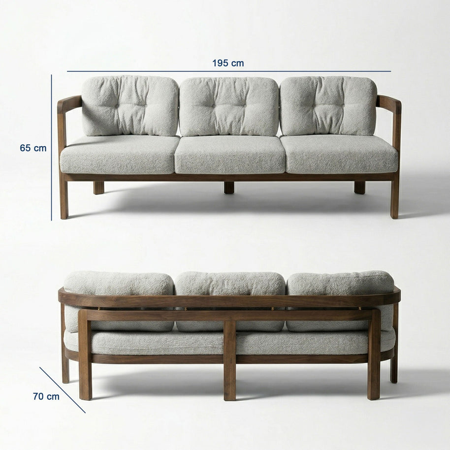 Viyana Teak Bahçe Koltuk Takımı