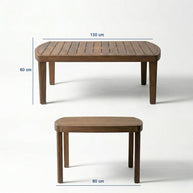 Viyana Teak Bahçe Koltuk Takımı