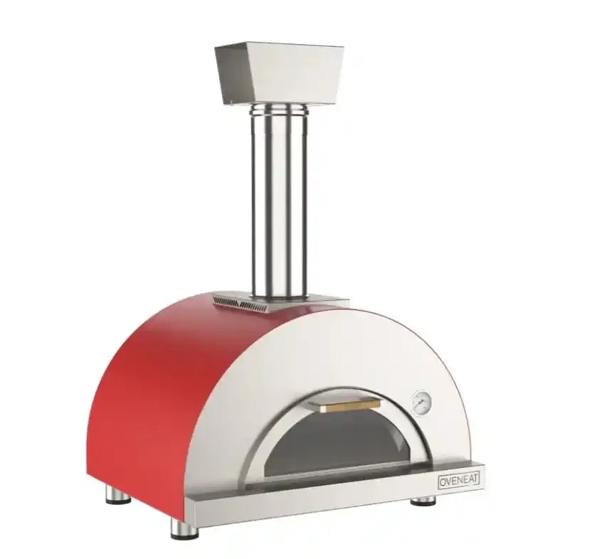 Wood Fired Oven with 1 Red Pizza