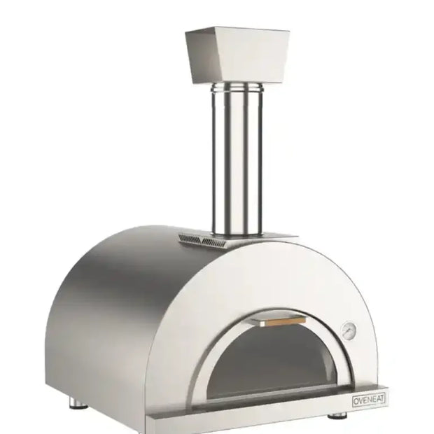 Çelik 2 Pizza'lı Odun Ateşli Fırın