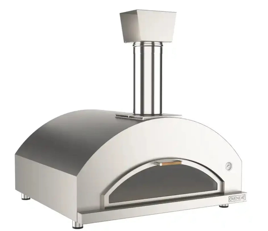 Wood-Fired Oven for 5 Steel Pizzas