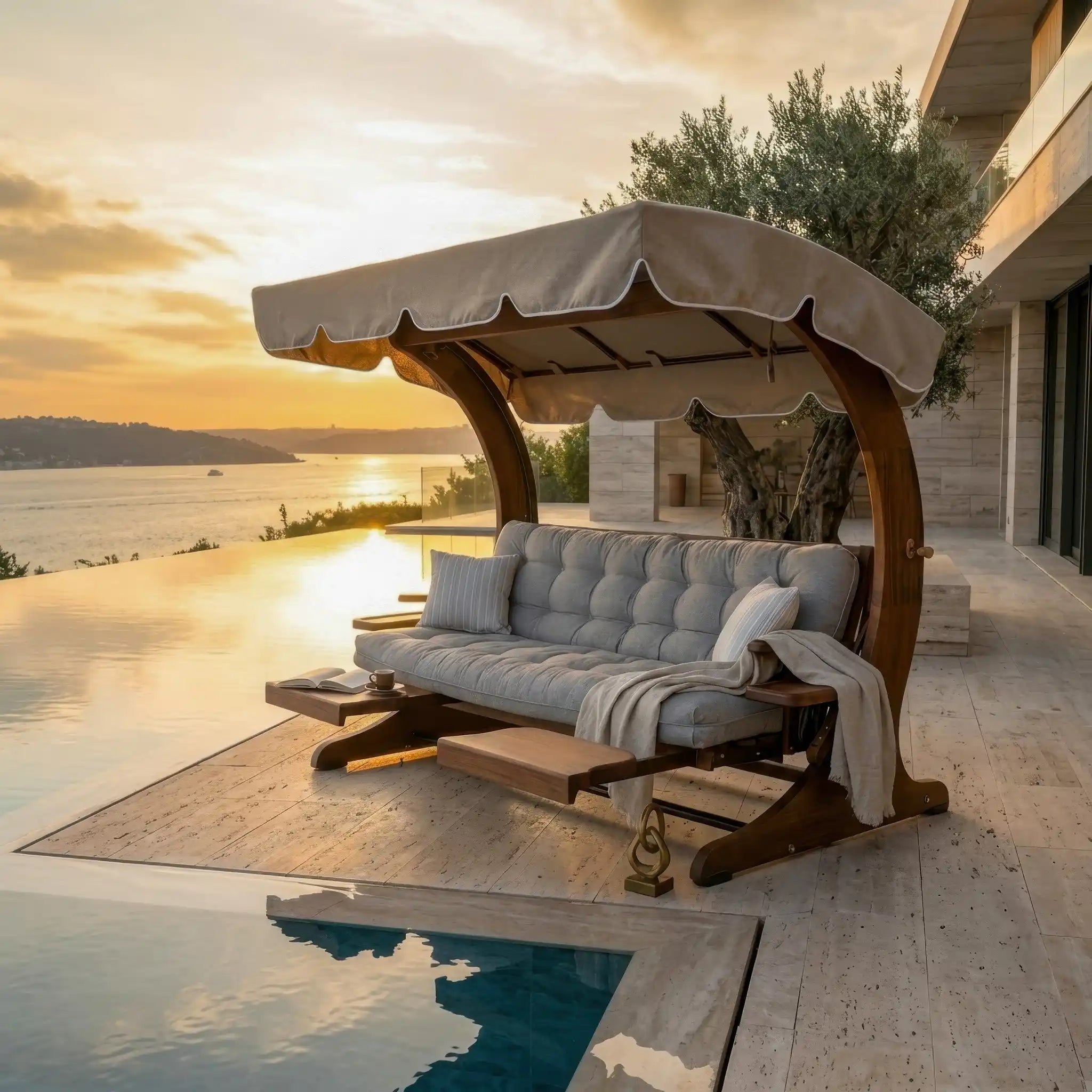 Yaz Rüyası Teak Salıncak