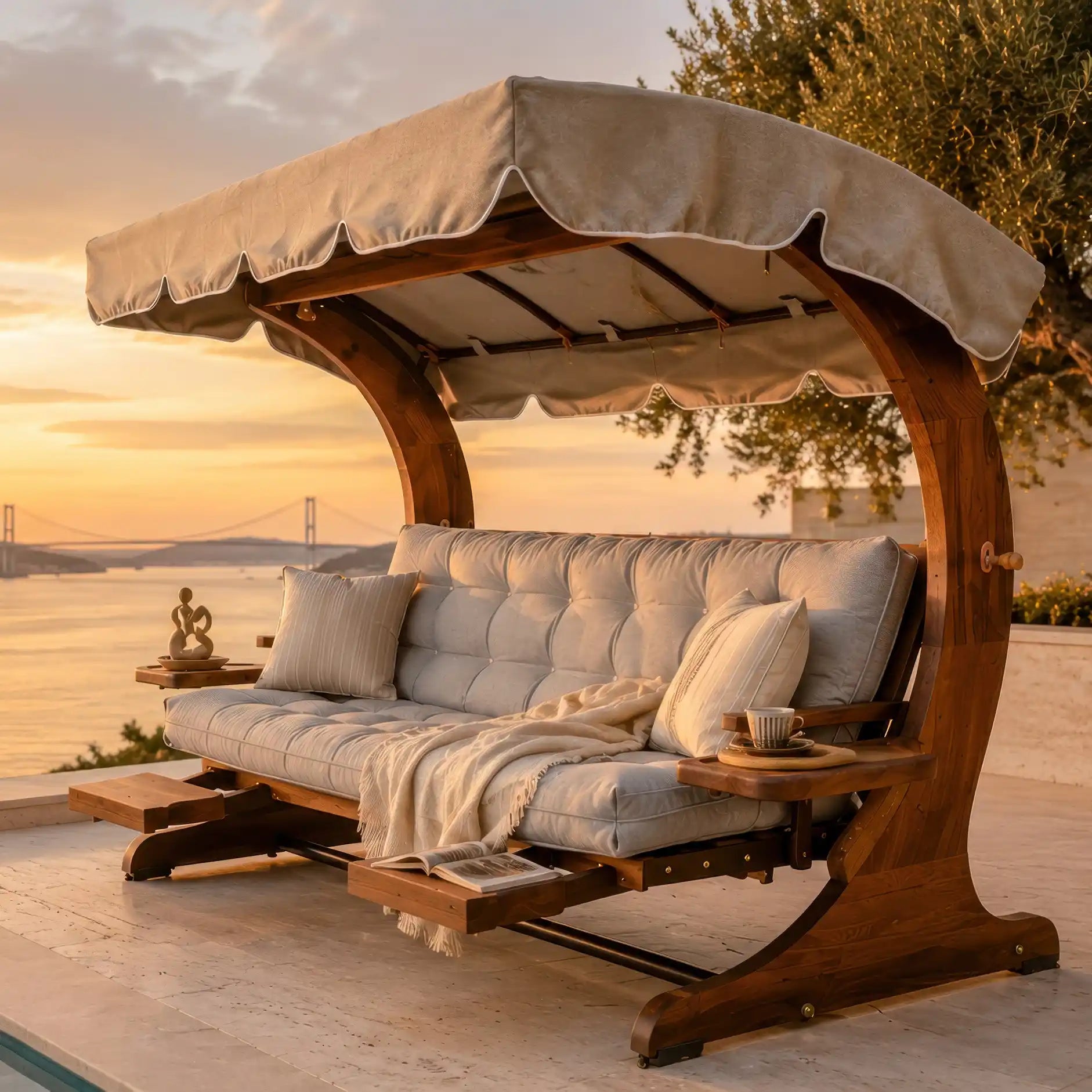 Yaz Rüyası Teak Salıncak