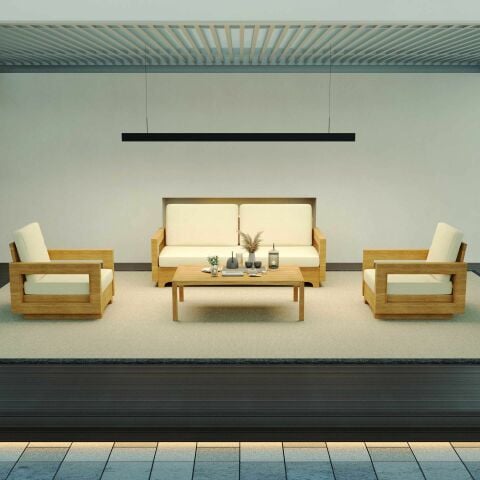 Milano Teak Bahçe Koltuk Takımı