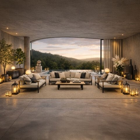 Icon Aluminum Sofa Set