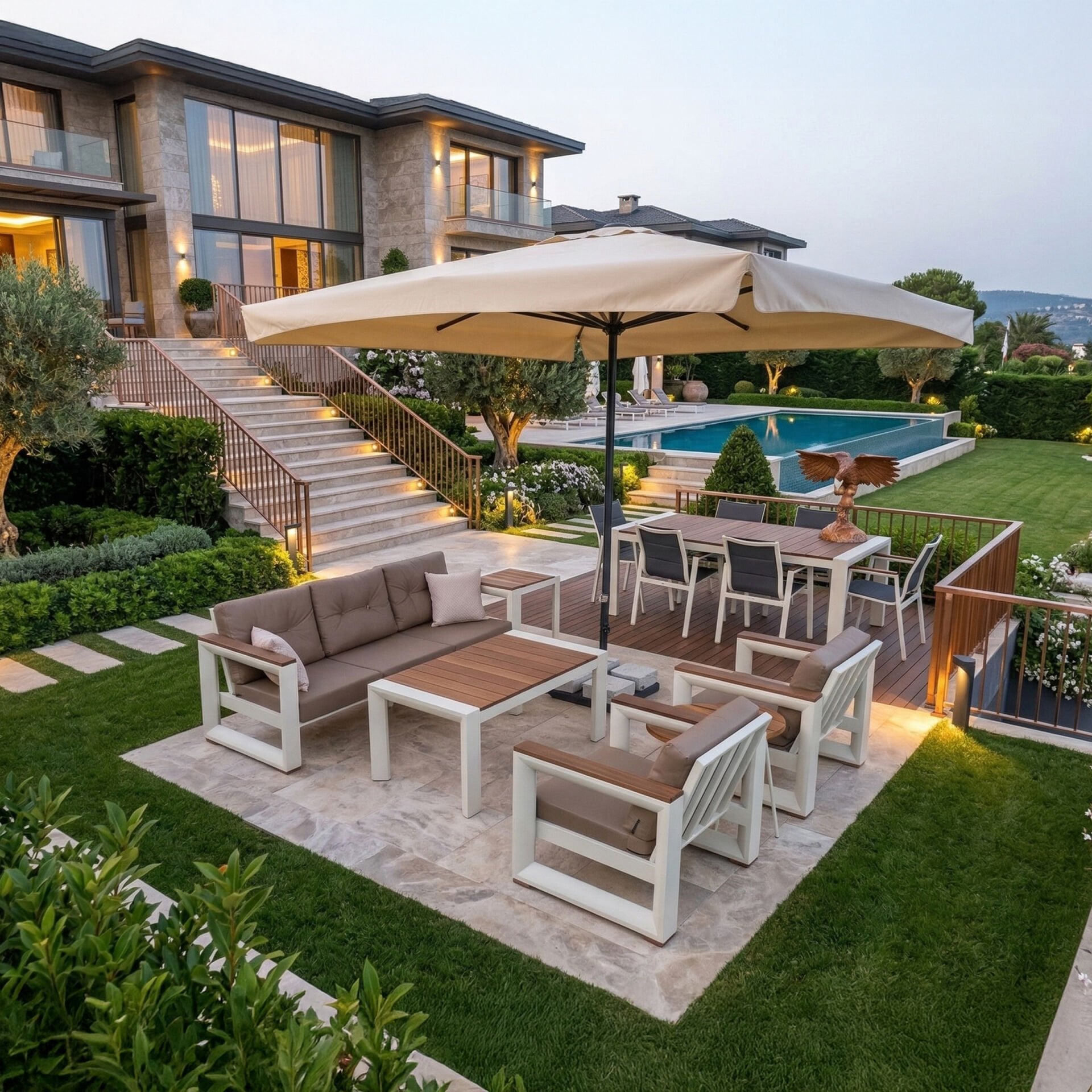 مجموعة أريكة إنزو