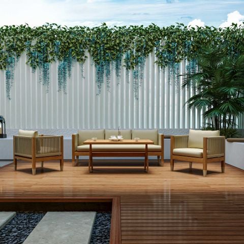 Soho Teak Bahçe Koltuk Takımı