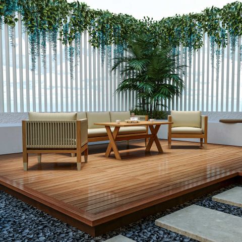 Soho Teak Bahçe Koltuk Takımı
