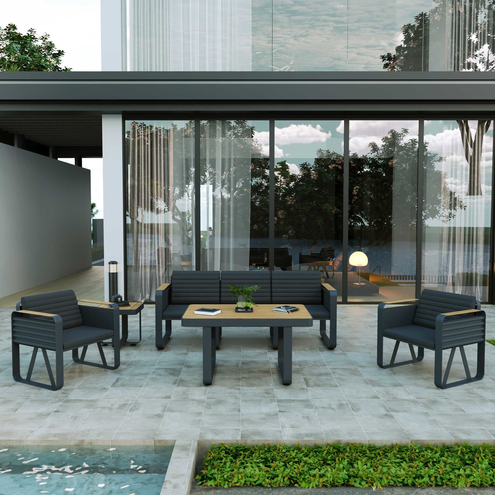 مجموعة أريكة المطار