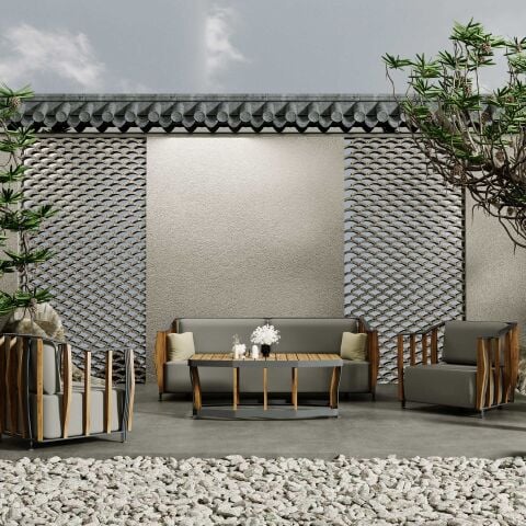 Fırtına Bahçe Koltuk Takımı