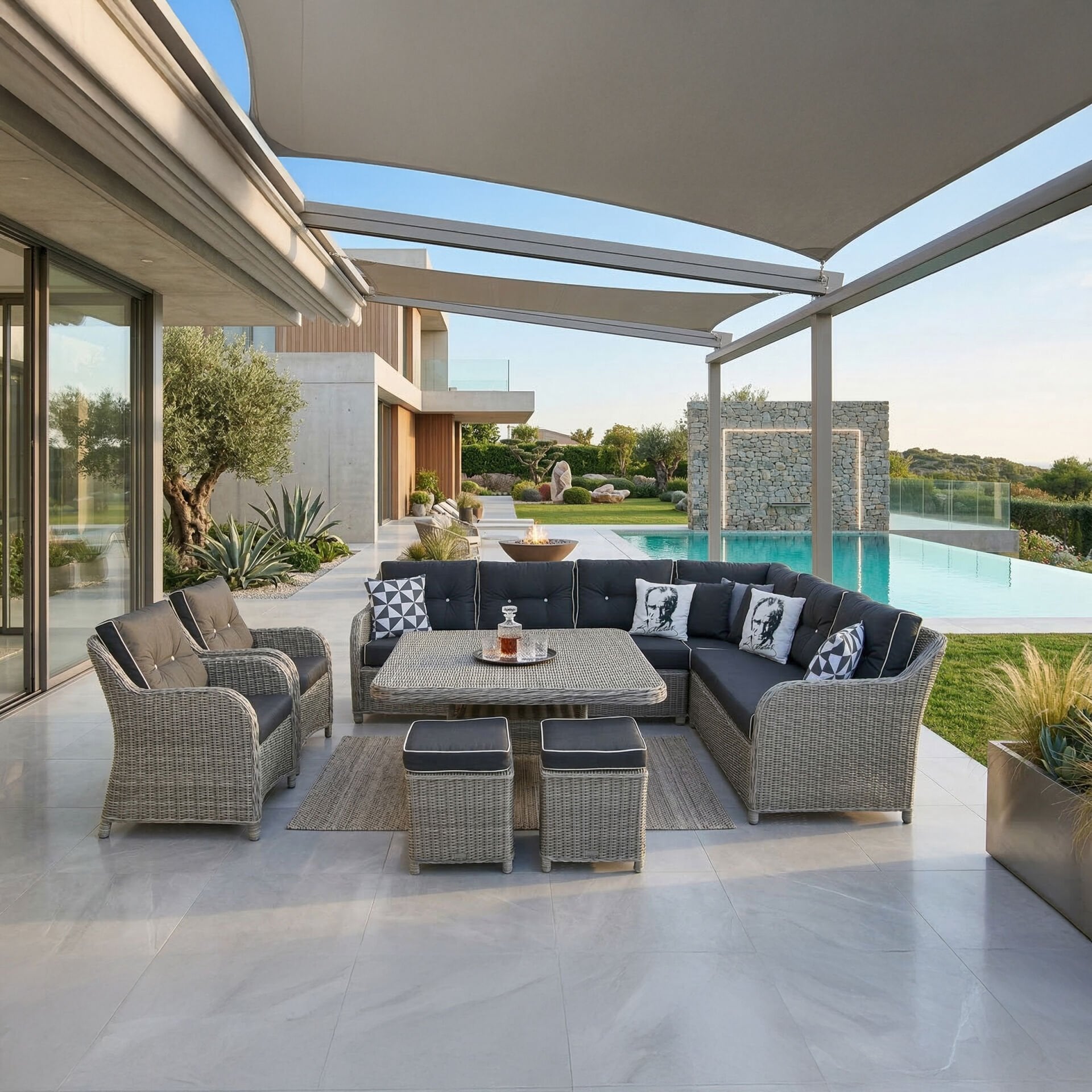 Borneo Köşe Koltuk Takımı